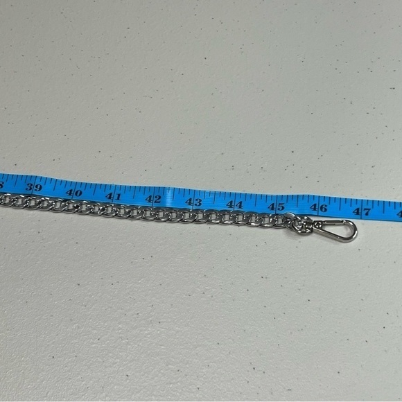 🆕 Danier Leather Snake Skin Embossed Patent Crossbody / Clutch - Picture 11 of 11